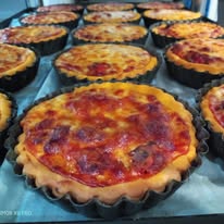 Tarte moules/mozzarella