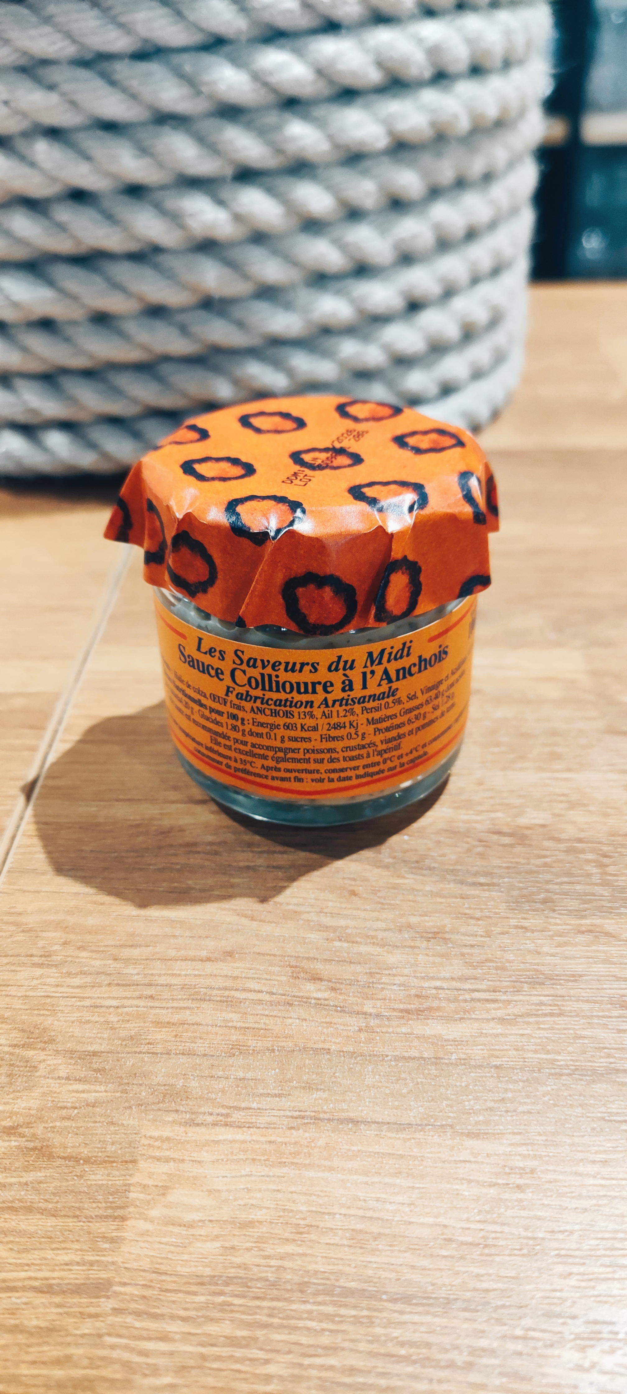 Sauce collioure à l'anchois