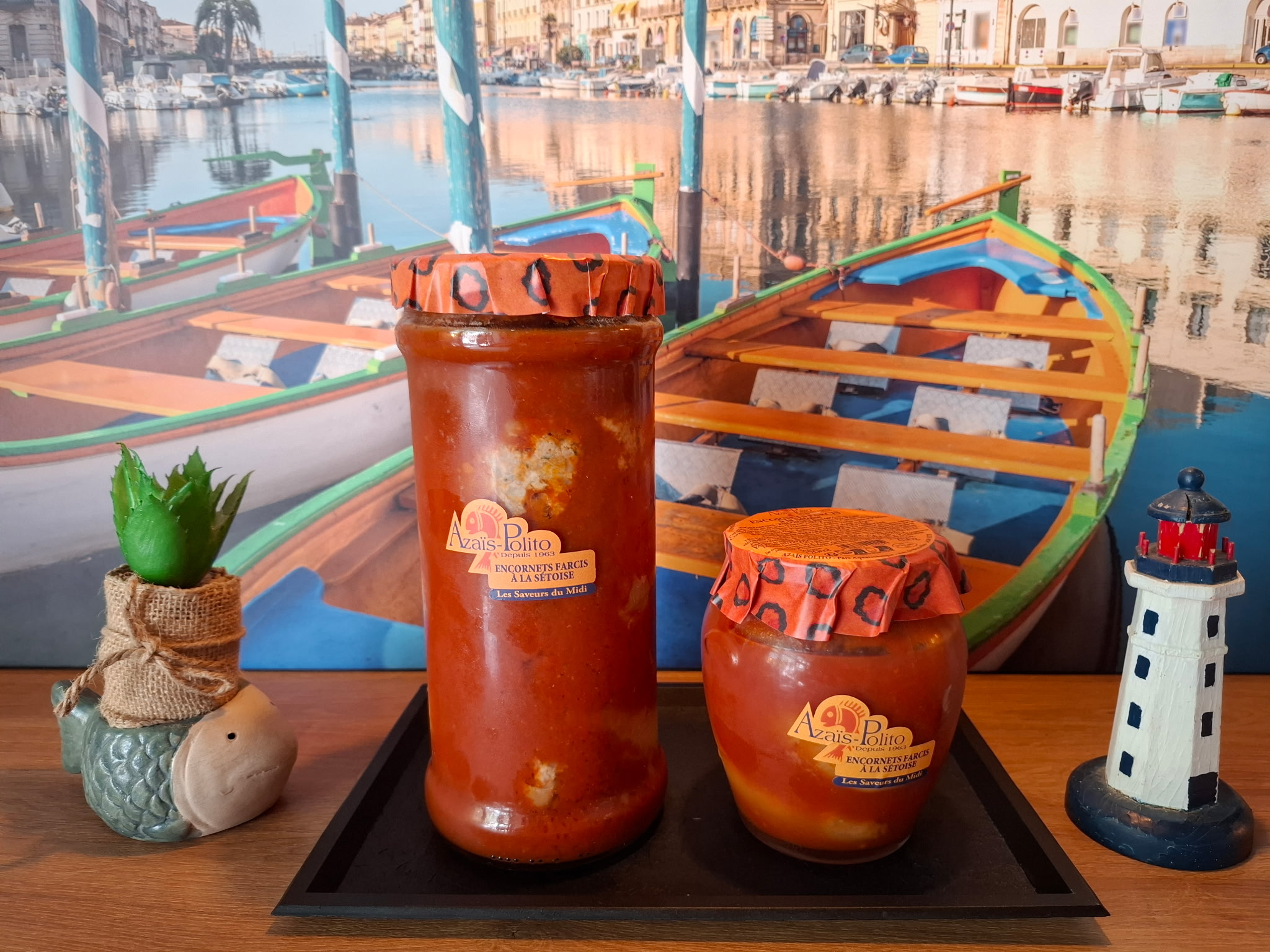 Encornets et Moules Farcies à la Sétoise